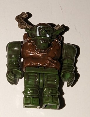 Mega Bloks Dragons Krystal Wars Green Orc Knight Orcs Mini Figure Warrior Guy #2