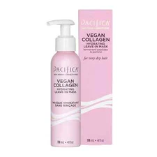Pacifica Beauty Vegan Collagen Hydrating Leave-In Repair Hair Mask Treatment 4oz