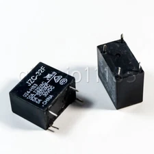 US Stock 10pcs Power Relay SPST 5A 250VAC/30VDC JZC-32F-024-HS