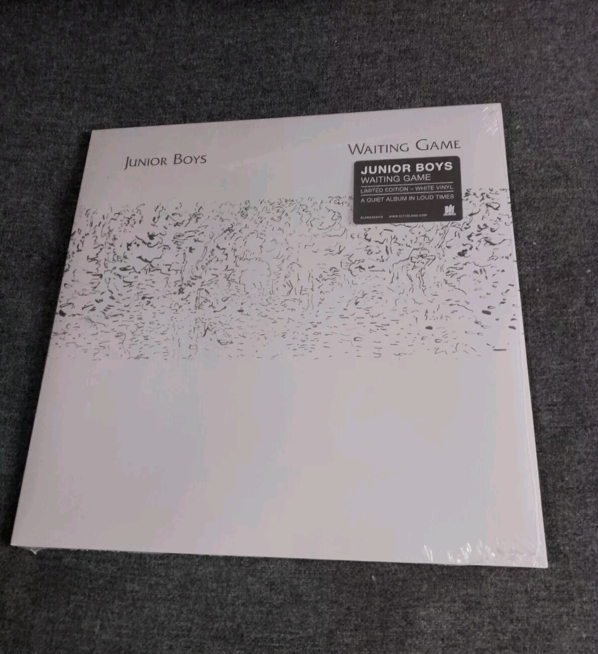 WAITING GAMES - JUNIOR BOYS [NEW & SEALED] 12"" Vinyl WHITE VINYL