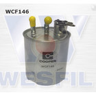 WESFIL FUEL FILTER FOR NISSAN ATLAS F24 PATROL DX ST SPRING GU Y61 ZD30DDTi