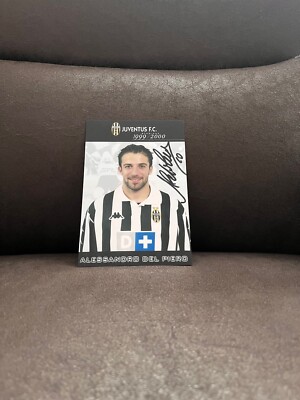 Alessandro Del Piero x Juventus Turin - Repro Autogramm 10.5x14.8 Nr.3
