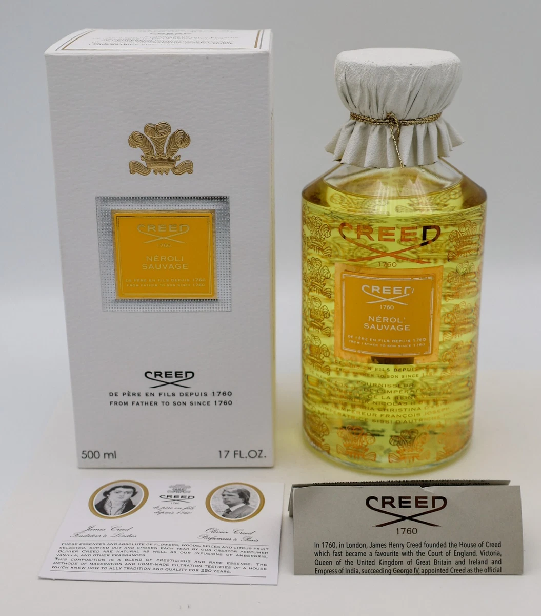 Creed Neroli Sauvage 500ml / 17oz Batch 21X01B Authentic & Fast From  Finescents