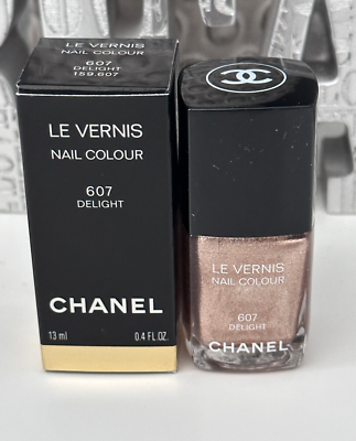 Chanel Le Vernis Nail Colour 607 DELIGHT | eBay