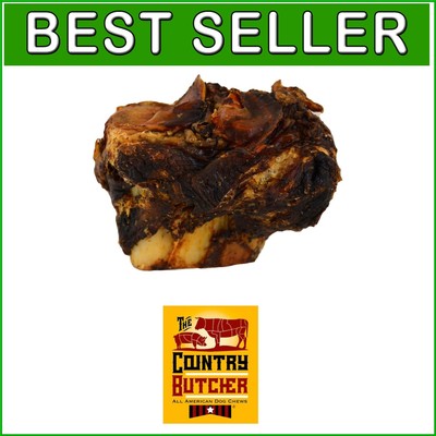 Natural Beef Knuckle Bones for Aggressive Chewers - 8 Count USA Made Treats
