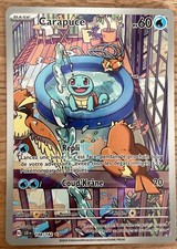 Carte Pokémon CARAPUCE 148/142 ILLUSTRATION RARE HOLO Couronne Stellaire FR Neuf