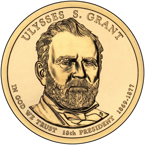 2011-D Presidential Dollar Ulysses S Grant — photo from the most recent tracked eBay sale