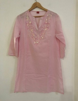 YAMAMAY Vestito abito copricostume rosa paillettes perline | eBay