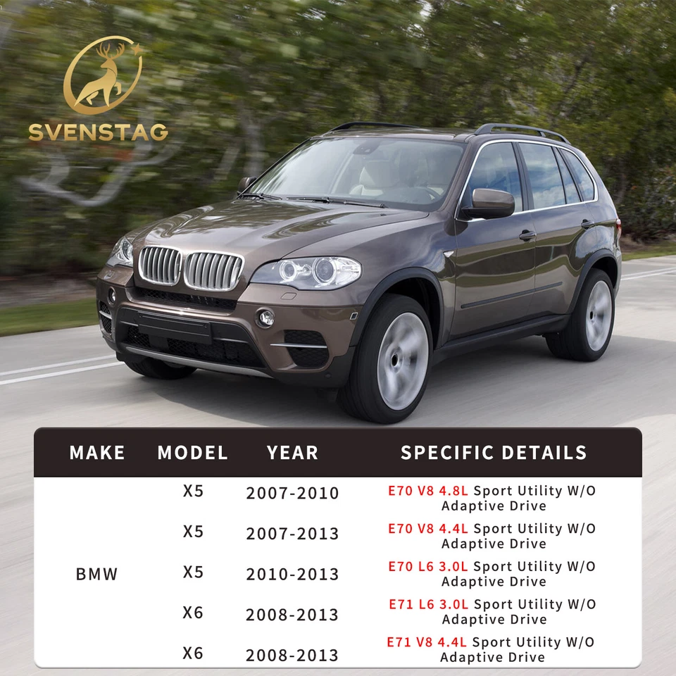 Front Upper Right & Left Control Arms w/Ball Joints Kit for 2007-2014 BMW X5 X6 - Image 2 of 4