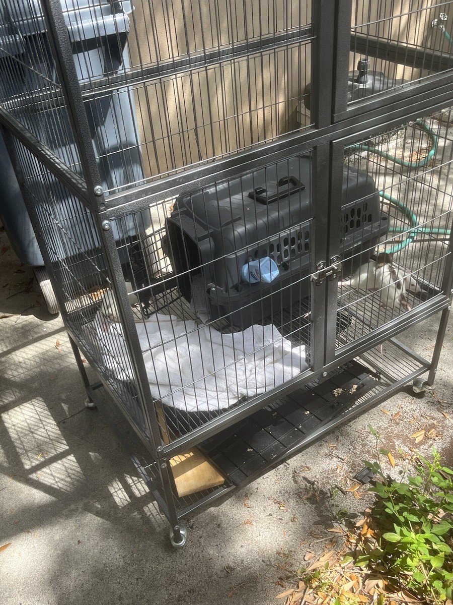 Midwest 182 Ferret Nation Double Unit with Stand Ferret Cage for