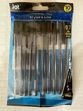 Jot Ballpoint Pens 10pcs Black
