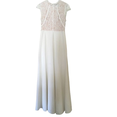 alicia dress in ivory l'academie L'Academie clothing review