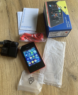 Nokia  Asha 500 Dual Sim - Red (Ohne Simlock)
