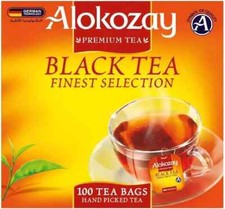 Alokozay Black Tea Finest Selection 100 Tea Bags Hand Picked Tea FREE SHIPPING