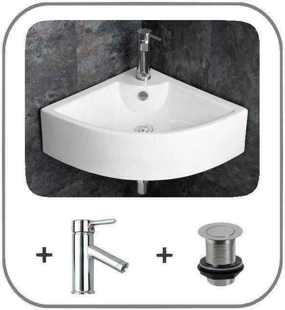 Ceramic Corner Bathroom Sinks