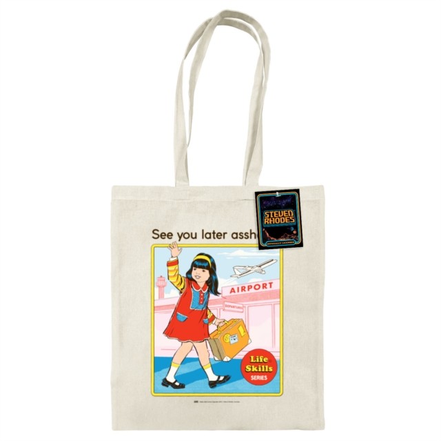 Steven Rhodes (See You Later) Natural Tote Bag by PYRAMID INTERNATIONAL