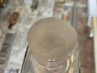 Perfume bottle: etched decorative glass stopper — photo 3