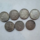 Peace Dollar $1 Silver Coin Lot 1922 1926 1934 Circulated 0.9 Fineness US