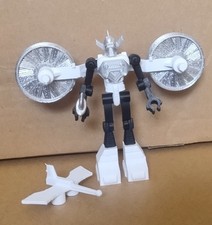 Custom Micronauts Mad Acroyear Silver PLA New Microman