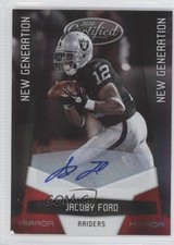 2010 Certified New Generation Mirror Red Signatures 3/250 Jacoby Ford Auto 0v0