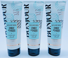3 BATH BODY WORKS BONJOUR EMILY IN PARIS MACARON CLOUD BODY CREAM 8 oz NEW
