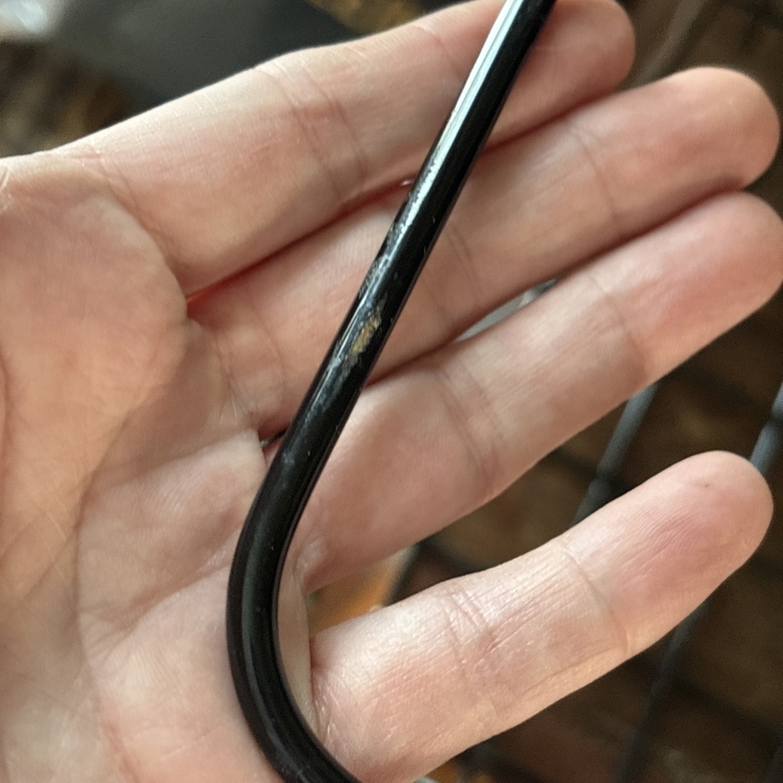 Vintage WALD Black Front Bicycle Bike Basket Bicycle 1905 Handle Wire