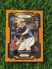 2024 Panini Orange Pulsar Prizms #217 Brock Porter Texas Rangers /399