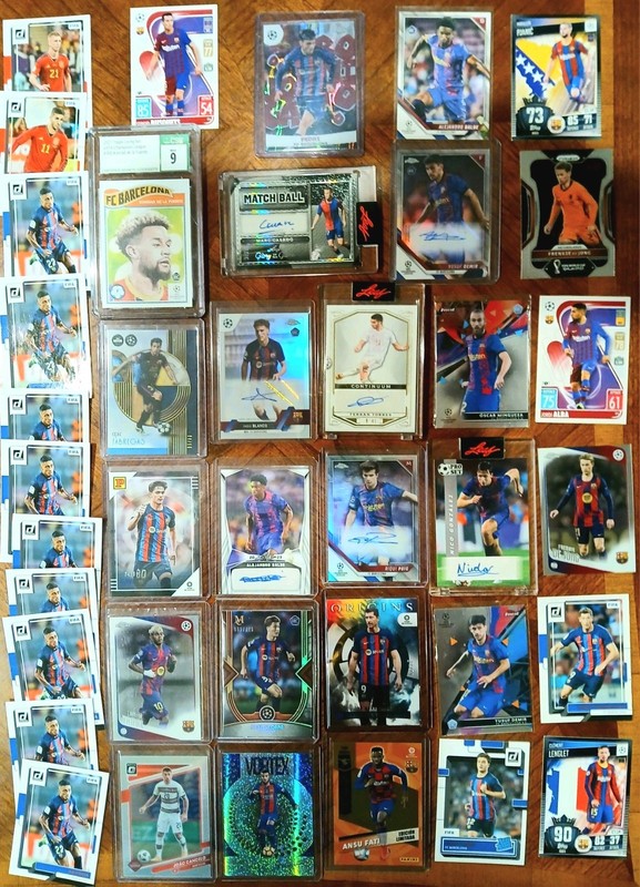 Barcelona Lot Autos #d Torres Casado Lewandowski Fabregas Balde Pedri Yamal Puig