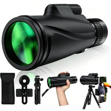 Monocular-Telescope 80x100 High Powered Monoculars High Definition for Adults...