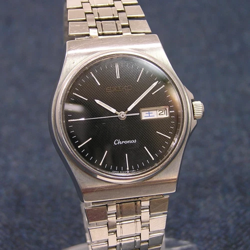 Vintage 90s SEIKO CHRONOS 5H23-7D20 Kanji Day/Date [New Battery] - JDM Import