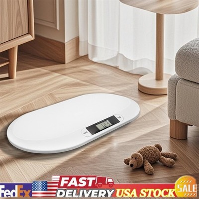 44Ibs Electronic Digital Baby Infant Scale LCD Display ABS Weight Grow Baby Pet