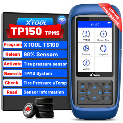 XTOOL TP150 WIFI TPMS Relearn Reset Activate Tool Tire Pressure Sensors Program