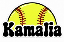 Casier Softball Personnalisé Équipe | Découpes Noms Personnalisés Numérique