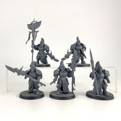 x5 Custodian Watchers Plastic Warhammer 40K Figures | P-00QR4