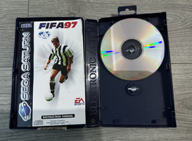 FIFA 97 &ndash; Sega Saturn (PAL) &ndash; Boxed + Manual &ndash; EA Big Box &ndash; Tested Working
