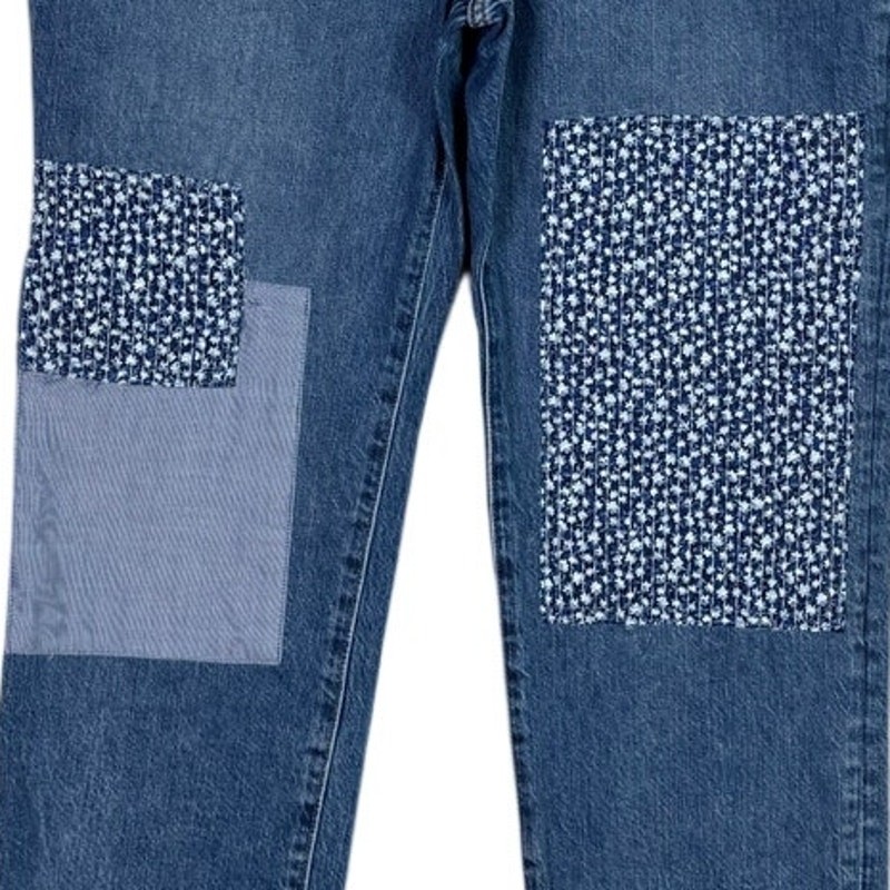 J. Crew Patchwork Premium Edition Slim Boyfriend … - image 16