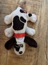 Pound Puppies Plush white black 1988 Dog Stuffed Animal Vintage stinks Puppy