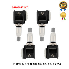 4X Pre-Programmed TPMS For BMW 5 6 7 8 X3 X4 X5 X6 X7 Z4 G30 G01 G02 36106887147
