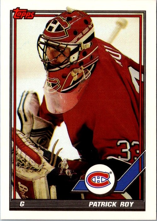 1991-92 Topps #413 Patrick Roy