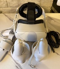 Meta Oculus Quest 2 256GB Standalone VR Headset - White with Controllers