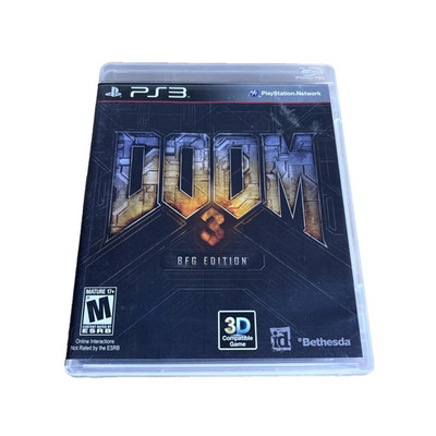 Doom 3 BFG Edition CIB (Sony PlayStation 3, 2012) Video Game