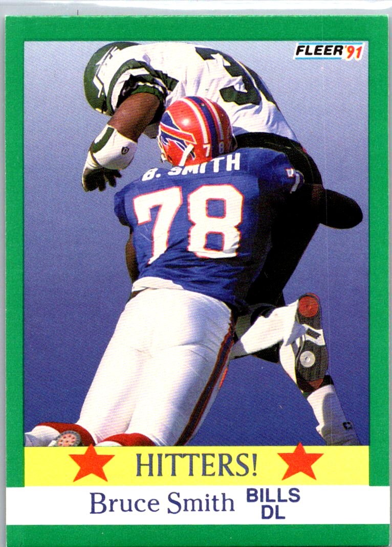 1991 Fleer #396 Bruce Smith