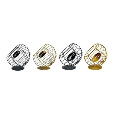 Coffee Pod Holder Container Modern Bar Accessories Countertop Large Capacity for