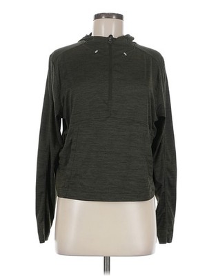 Layer 8 Women Green Pullover Sweater M