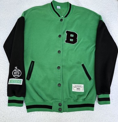 Rare BTS 3rd Muster Army Zip Jacket, Green, Large, K-Pop, Jung