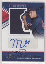 2018 USA Baseball Stars & Stripes Jerseys Blue Ink /199 Marcus Franco Auto 0c6