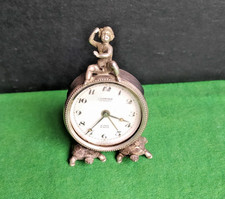 Sveglia Looping 8 days argento 800 anni 50 Fiam arte nostra Milano rara vintage