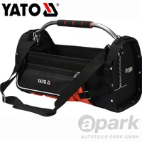 Yato Werkzeugtasche Werkzeugkoffer Kasten Montagetasche 11-FäCher + Tragegurt