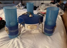 Vintage Seagram's VO bar light.