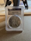 2002-W American Silver Eagle $1 PCGS MS70 - Struck At West Point Mint Label